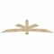 Ekena Millwork Alberta Rough Sawn Timber Gable Bracket, Douglas Fir, 108"W x 27"H x 6"D x 6"F, 6/12 Pitch GBW108X27X0606ALB00RDF - alternate 1